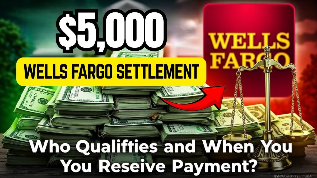 $5,000 Wells Fargo Settlement